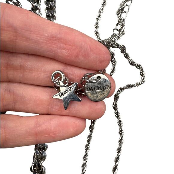 Dalmata - Necklace Bundle, Pistol, Baby Angel, Mixed Charms and Bolt in Silver - Picture 4 of 4